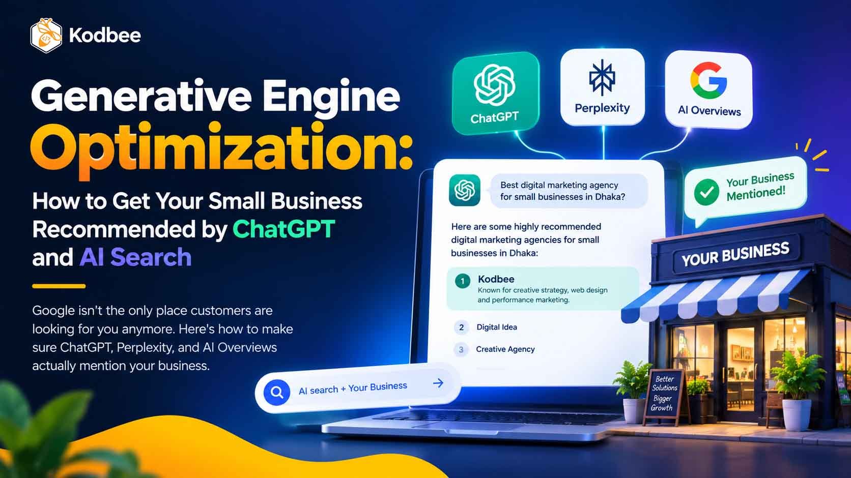 Generative Engine Optimization: How to Get Your Small Business Recommended by ChatGPT and AI Search