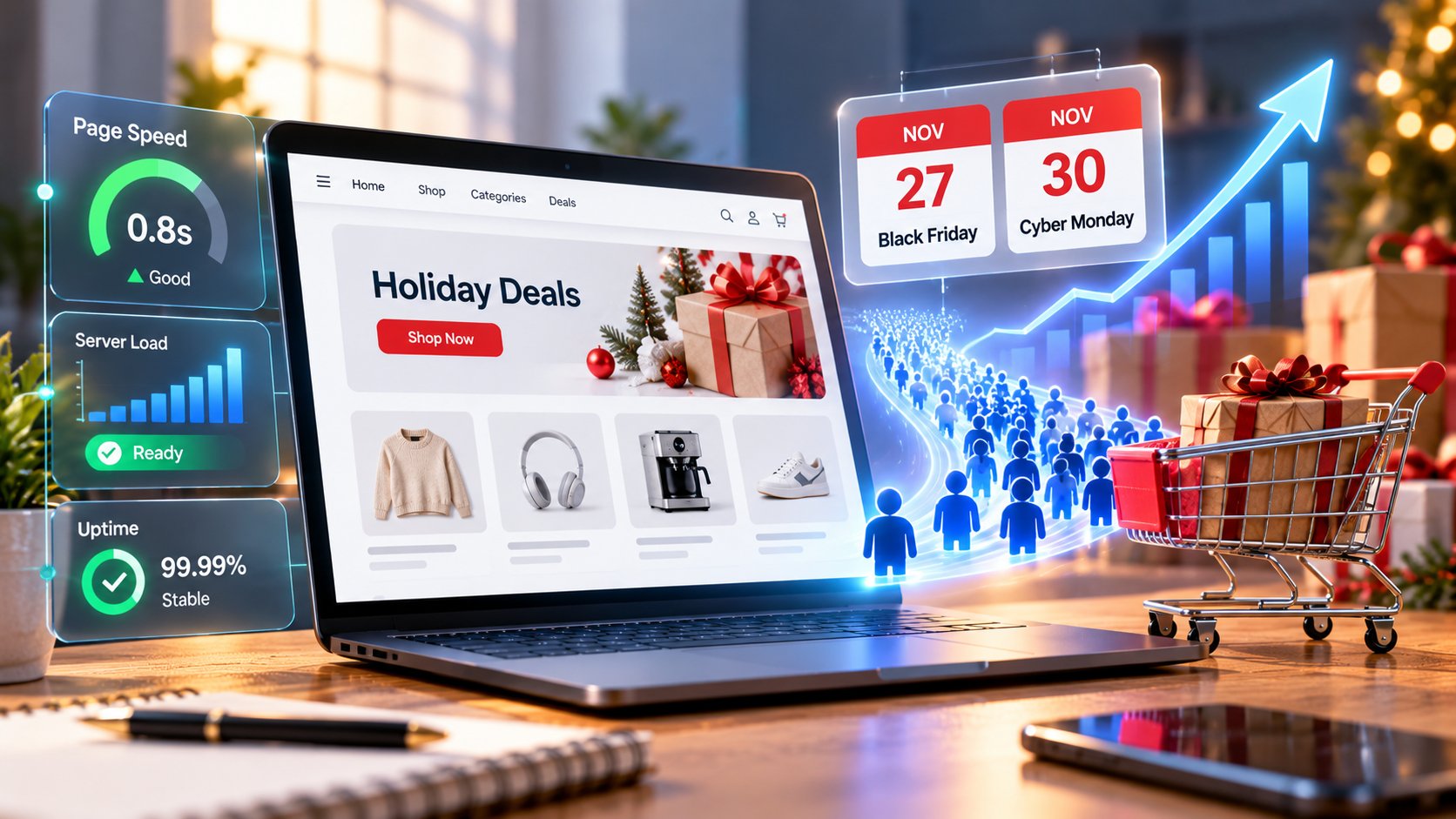 How to Prepare Your Small Business Website for Black Friday Traffic in 2026