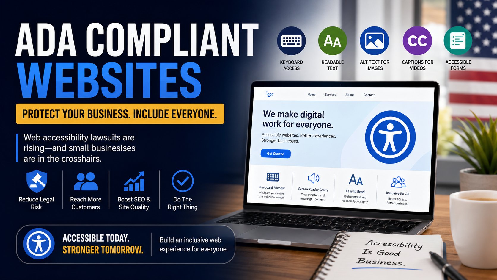 Is Your Website ADA Compliant? What US Small Businesses Need to Know in 2026