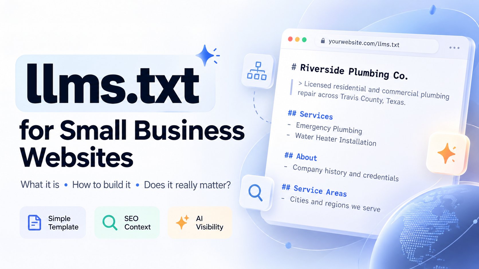 How to Create an llms.txt File for Your Small Business Website (2026 Guide)
