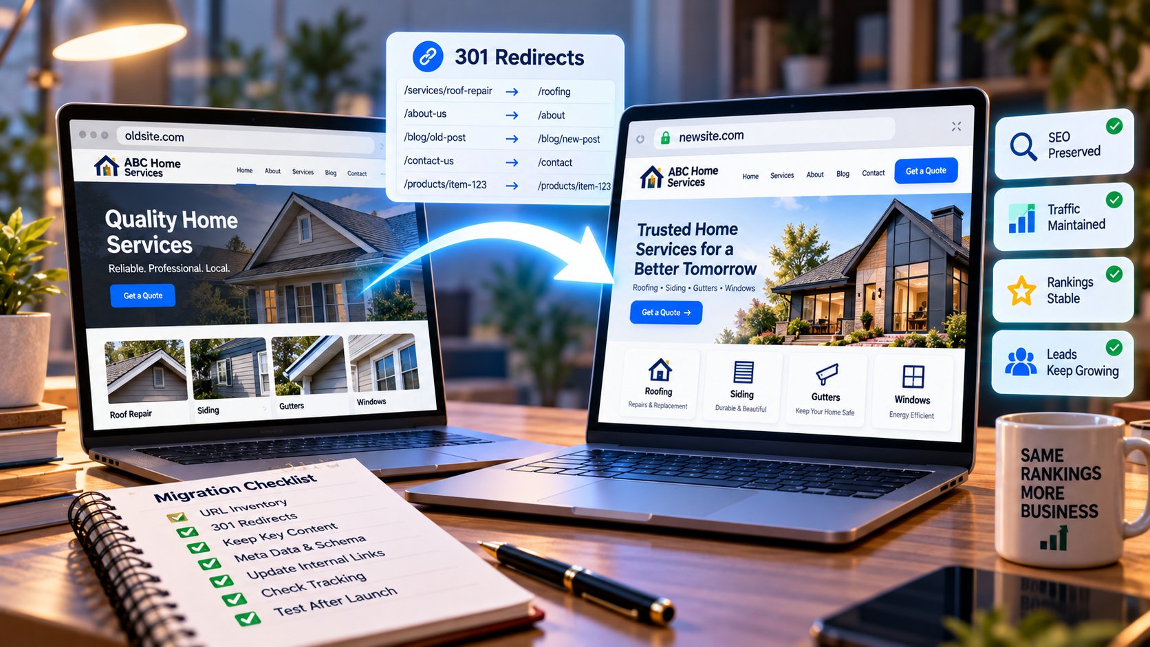 How to Redesign Your Website Without Losing Google Rankings: A 2026 Migration Checklist